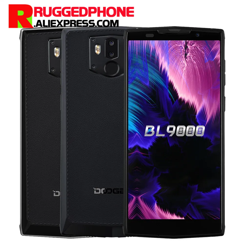 Original DOOGEE BL9000 5.99 Inch Android 8.1 NFC 9000mAh Wireless Charging MTK6763 Octa Core 4G Smartphone Dual Camera
Original DOOGEE BL9000 5.99 Inch Android 8.1 NFC 9000mAh Wireless Charging MTK6763 Octa Core 4G Smartphone Dual Camera