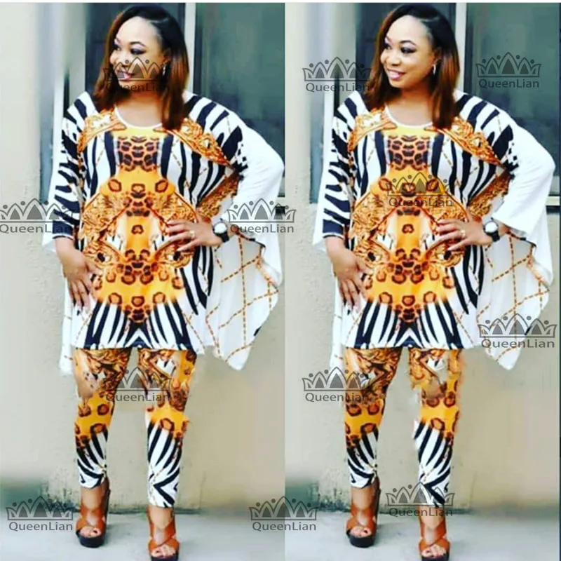 2 Colors African Dress New Fashion Suit(Top and Trousers)Super Elastic Party Size For Lady (TZBF03#BAI)
2 Colors African Dress New Fashion Suit(Top and Trousers)Super Elastic Party Size For Lady (TZBF03#BAI)