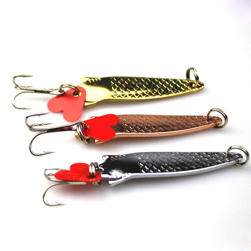 1Pc 10g 7.5cm Fishing Lure Metal Alloy Peche Hard Lure With Sound Slice Wobbler Carp Fishing Tackle Spinner Gear Bait YE-201
1Pc 10g 7.5cm Fishing Lure Metal Alloy Peche Hard Lure With Sound Slice Wobbler Carp Fishing Tackle Spinner Gear Bait YE-201