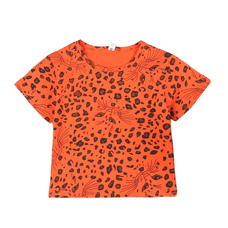 High Quality Summer New Children Leopard Short Sleeve T-Shirt. 2-8T Boys Sports Trendy Cool Tops.
High Quality Summer New Children Leopard Short Sleeve T-Shirt. 2-8T Boys Sports Trendy Cool Tops.