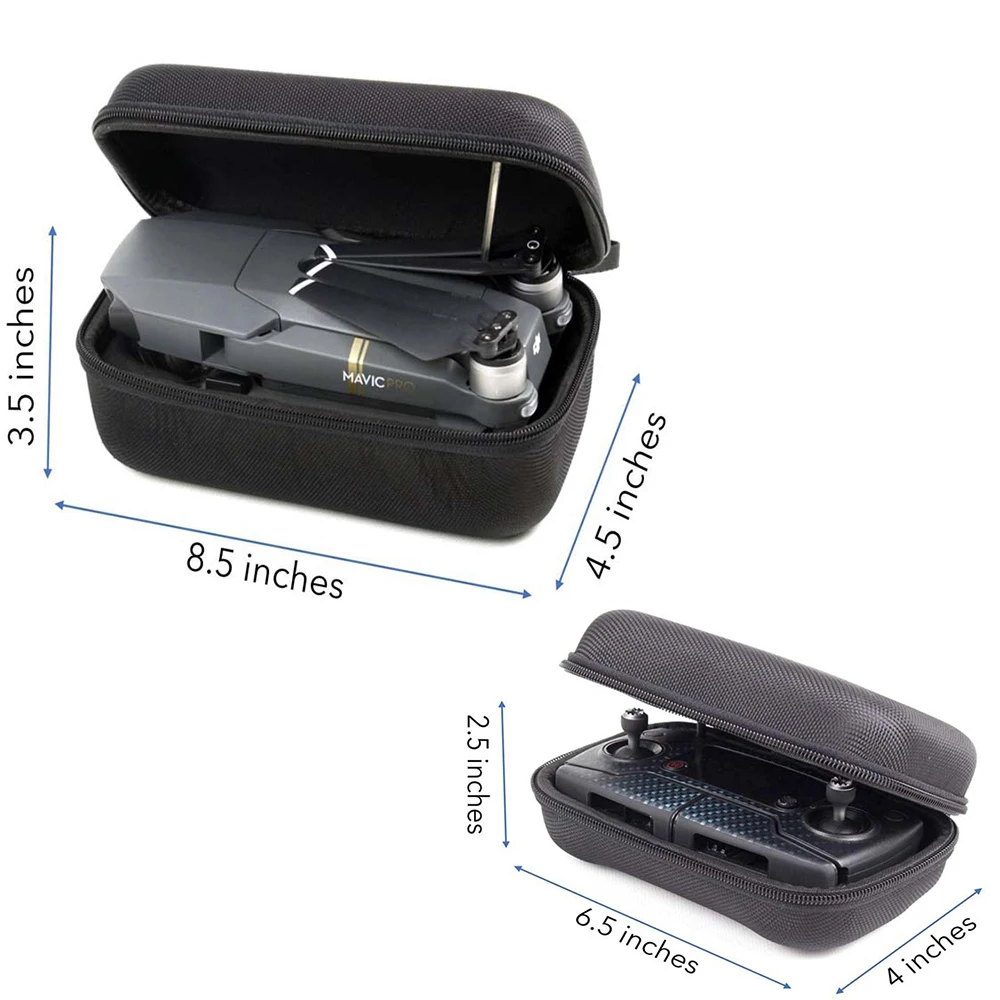2in1 Drone Bags for DJI Mavic Pro Cases Durable Portable Hardshell Transmitter Controller Storage Box For DJI Mavic Pro Drone
2in1 Drone Bags for DJI Mavic Pro Cases Durable Portable Hardshell Transmitter Controller Storage Box For DJI Mavic Pro Drone