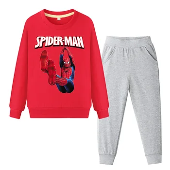 Kids Cartoon Spiderman Costume Set Boys Girls Autumn Cotton Thin Sports Tracksuits Children Clothing Sets For Baby Outfit ZC105
Kids Cartoon Spiderman Costume Set Boys Girls Autumn Cotton Thin Sports Tracksuits Children Clothing Sets For Baby Outfit ZC105