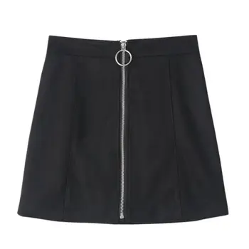 2019 Autumn Casual Solid Zipper Mini Skirt New Fashion High Waist A-Line Skirts Women Spring Female Short PU Skirt
2019 Autumn Casual Solid Zipper Mini Skirt New Fashion High Waist A-Line Skirts Women Spring Female Short PU Skirt