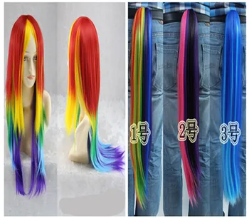 Pony Wig Color Tail for Halloween Cosplay Party Kids Adult Party Supplies Pony Rainbow Wig Multi Color Party DIY Free Shipping
Pony Wig Color Tail for Halloween Cosplay Party Kids Adult Party Supplies Pony Rainbow Wig Multi Color Party DIY Free Shipping