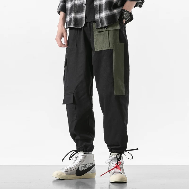Plus Size Baggy Wide Cargo Pants Men Black Big Pocket Bow Causal Homme Harem Pants Men's Sports Trousers Tracksuit Sweatpants
Plus Size Baggy Wide Cargo Pants Men Black Big Pocket Bow Causal Homme Harem Pants Men's Sports Trousers Tracksuit Sweatpants