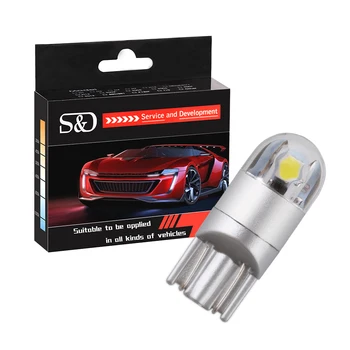 10pcs T10 LED Bulbs White 168 501 W5W LED Lamps T10 Wedge Lights 3030 2SMD Interior Bulb 12V - 24V 6000K For auto car Motorcycle
10pcs T10 LED Bulbs White 168 501 W5W LED Lamps T10 Wedge Lights 3030 2SMD Interior Bulb 12V - 24V 6000K For auto car Motorcycle