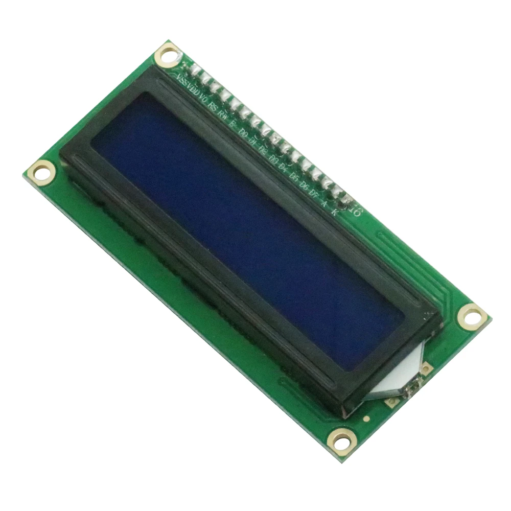 Blue Display IIC/I2C/TWI/SPI Serial Interface 1602 16X2 Character LCD Backlight Module LCD-1602 5V For Arduino
Blue Display IIC/I2C/TWI/SPI Serial Interface 1602 16X2 Character LCD Backlight Module LCD-1602 5V For Arduino