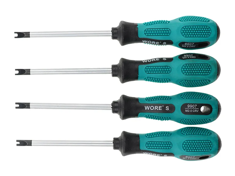 4 pcs/lot! Magnetic U-shaped Groove Fork precision screwdriver and H Fork Type Screw Batch of Screwdriver
4 pcs/lot! Magnetic U-shaped Groove Fork precision screwdriver and H Fork Type Screw Batch of Screwdriver