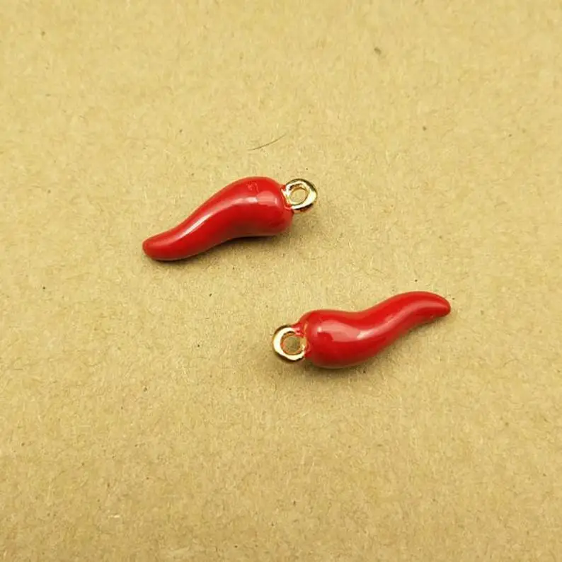 10pcs 8x21mm enamel red pepper charm for jewelry making and crafting charm fashion pendant
10pcs 8x21mm enamel red pepper charm for jewelry making and crafting charm fashion pendant
