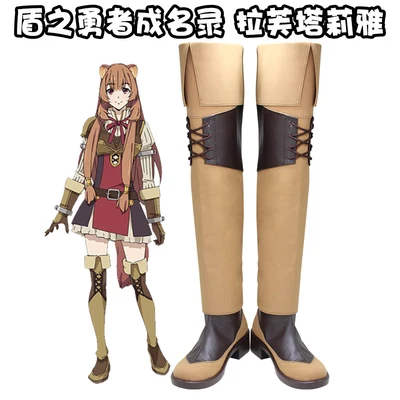 The rising of the shield hero Tate no Yuusha no Nariagari Anime boots Raphtalia Cosplay Shoes
The rising of the shield hero Tate no Yuusha no Nariagari Anime boots Raphtalia Cosplay Shoes