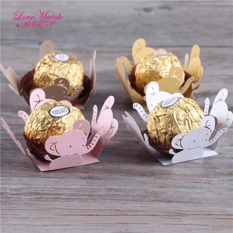50 Pcs Laser Cut Wedding Candy Bar Elephant Design Wedding Favors And Gifts Party Decoration Baby Shower Paper Chocolate Bar
50 Pcs Laser Cut Wedding Candy Bar Elephant Design Wedding Favors And Gifts Party Decoration Baby Shower Paper Chocolate Bar