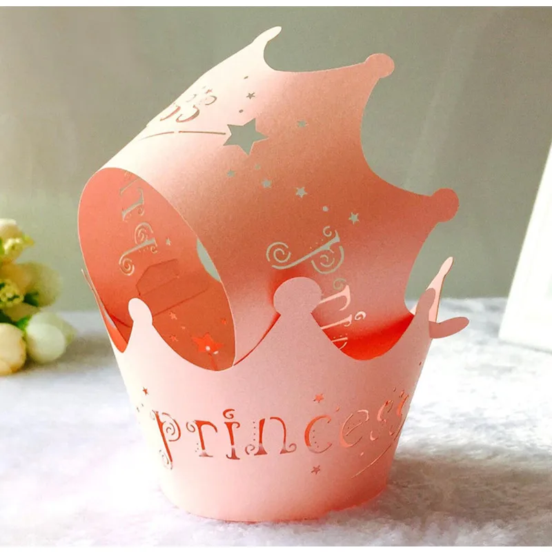 12pcs/Pack Pink Cutout Princess Paper Cup Birthday Party Cake Lace Paper Laser Cut Celebration Decor Wrapper Wraps Cupcake Case
12pcs/Pack Pink Cutout Princess Paper Cup Birthday Party Cake Lace Paper Laser Cut Celebration Decor Wrapper Wraps Cupcake Case