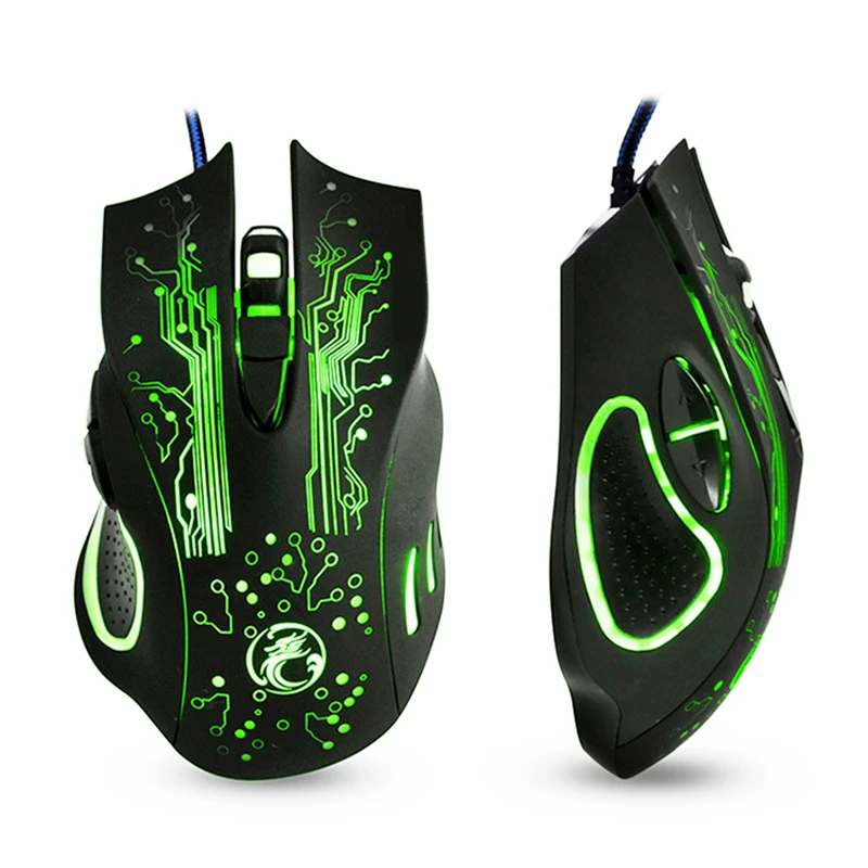 Light Wired Gaming Mouse 5000DPI USB LED Optical Computer Mouse 6 Buttons Mice For PC Laptop Desktop Office Gamer Mouses
Light Wired Gaming Mouse 5000DPI USB LED Optical Computer Mouse 6 Buttons Mice For PC Laptop Desktop Office Gamer Mouses
