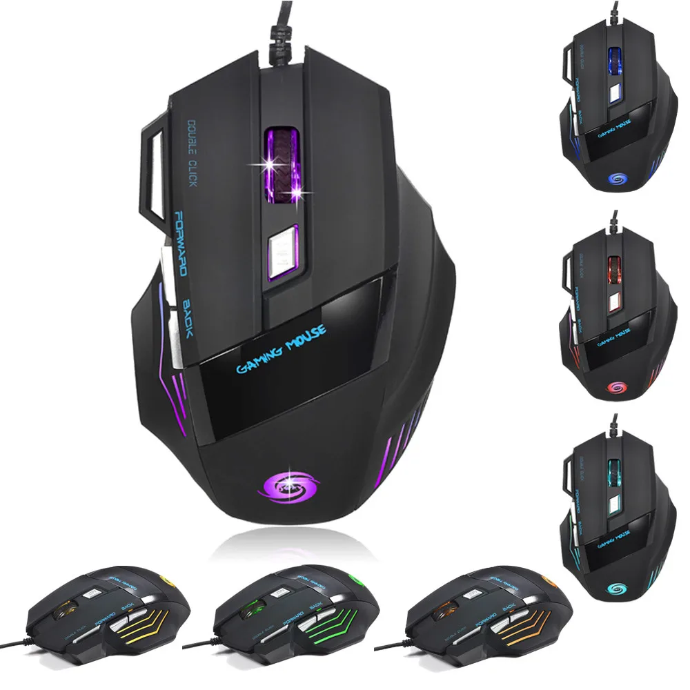 5500 DPI 7D LED Optical USB Wired Gaming PRO Mouse Mice For PC Laptop Ergonomic Mouse For Home Use Pc Gamer Computer Y5
5500 DPI 7D LED Optical USB Wired Gaming PRO Mouse Mice For PC Laptop Ergonomic Mouse For Home Use Pc Gamer Computer Y5