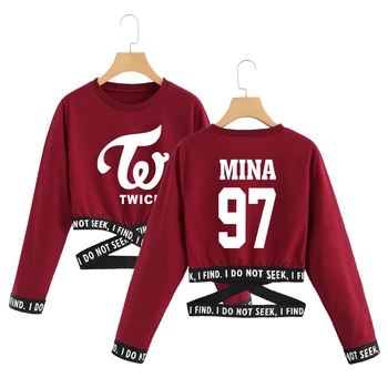 Twice Kpop T Shirt Harajuku Korean Style Women Long Sleeve Crop Top Spring Kawaii Vogue Casual Streetwear Hip Hop Sexy Crop Top
Twice Kpop T Shirt Harajuku Korean Style Women Long Sleeve Crop Top Spring Kawaii Vogue Casual Streetwear Hip Hop Sexy Crop Top