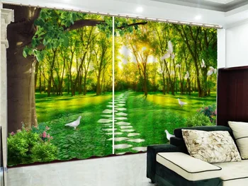 3d Curtain Beautiful Forest White Pigeons Beautiful 3D Landscape Curtains Exquisite Practical Blackout Curtains
3d Curtain Beautiful Forest White Pigeons Beautiful 3D Landscape Curtains Exquisite Practical Blackout Curtains