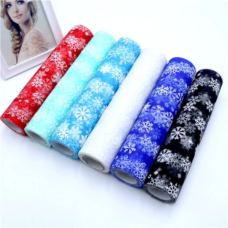 27cm/15cm X10Yard Mesh Roll Tulle Snowflake Fabric Tulle Roll for Tutu Skirt Table Runner Chair Sash Wedding Decoration DIY Gift
27cm/15cm X10Yard Mesh Roll Tulle Snowflake Fabric Tulle Roll for Tutu Skirt Table Runner Chair Sash Wedding Decoration DIY Gift