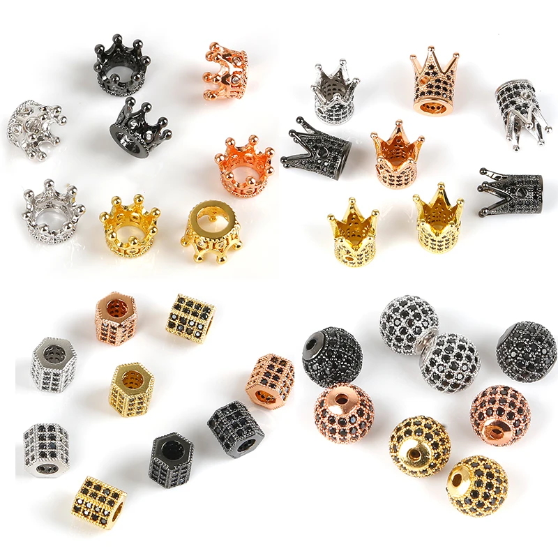 2pcs Gun-metal Rose Gold Silver Round Helmet Crown Mix Shape Shinning Crystal Beads 5-10mm for women men bracelet jewelry making
2pcs Gun-metal Rose Gold Silver Round Helmet Crown Mix Shape Shinning Crystal Beads 5-10mm for women men bracelet jewelry making