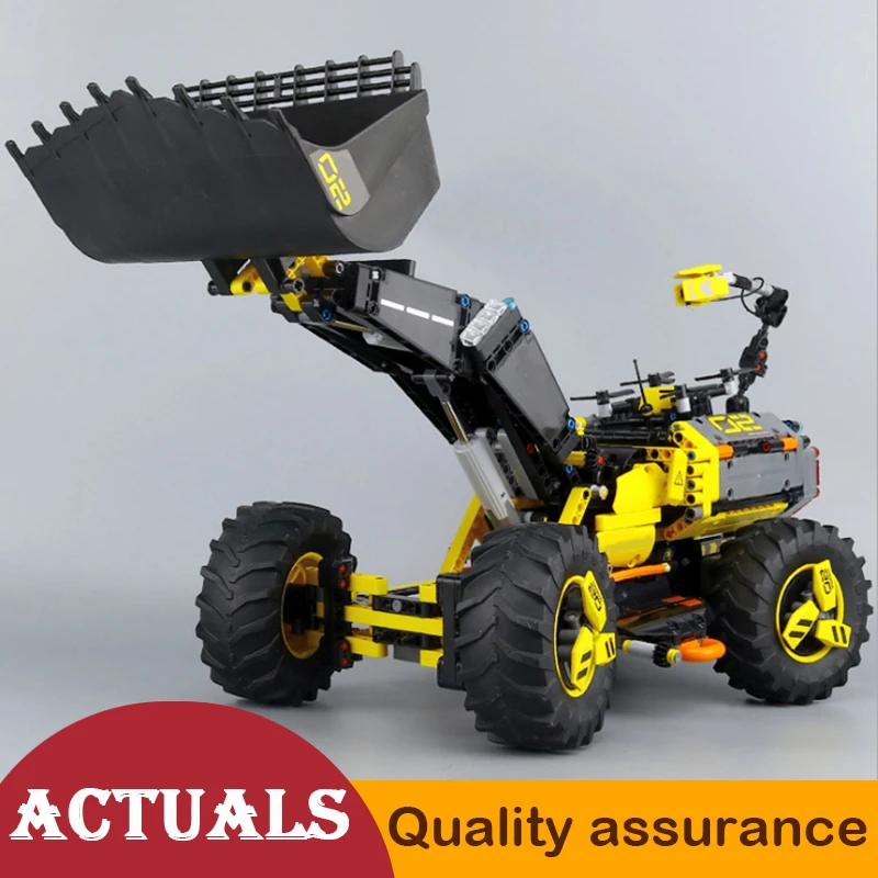 20084 High Tech Volvo Concept Wheel Loader ZEUX Bulldozer Building Blocks Hobbies Toy Technic Compatible legoed 42081
20084 High Tech Volvo Concept Wheel Loader ZEUX Bulldozer Building Blocks Hobbies Toy Technic Compatible legoed 42081