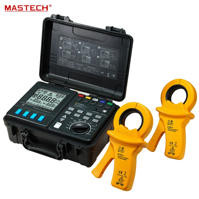MS2307 интеллектуальные метр тестер сопротивления USB2.0 Порты и разъёмы двойной
