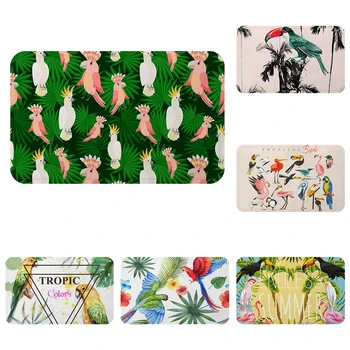 Tropical Summer Parrots Toucans Bird Cool Mat Bath Carpet Decorative Anti-Slip Mats Room Car Floor Bar Rugs Door Home Decor Gift
Tropical Summer Parrots Toucans Bird Cool Mat Bath Carpet Decorative Anti-Slip Mats Room Car Floor Bar Rugs Door Home Decor Gift