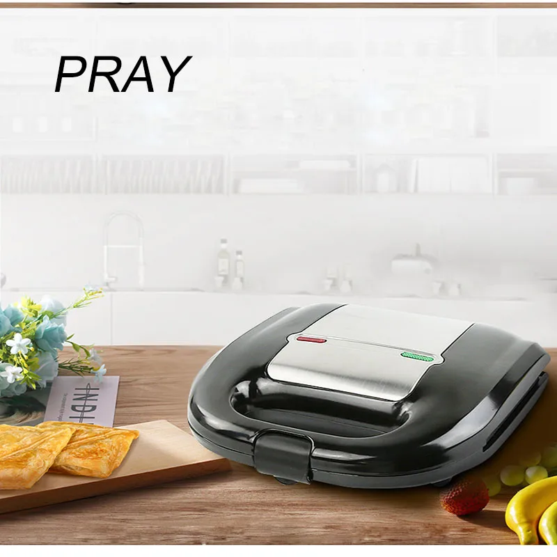 PRAY 220V Household automatic sandwich machine breakfast toast double-heated multi-function flying saucer machine sandwich maker
PRAY 220V Household automatic sandwich machine breakfast toast double-heated multi-function flying saucer machine sandwich maker