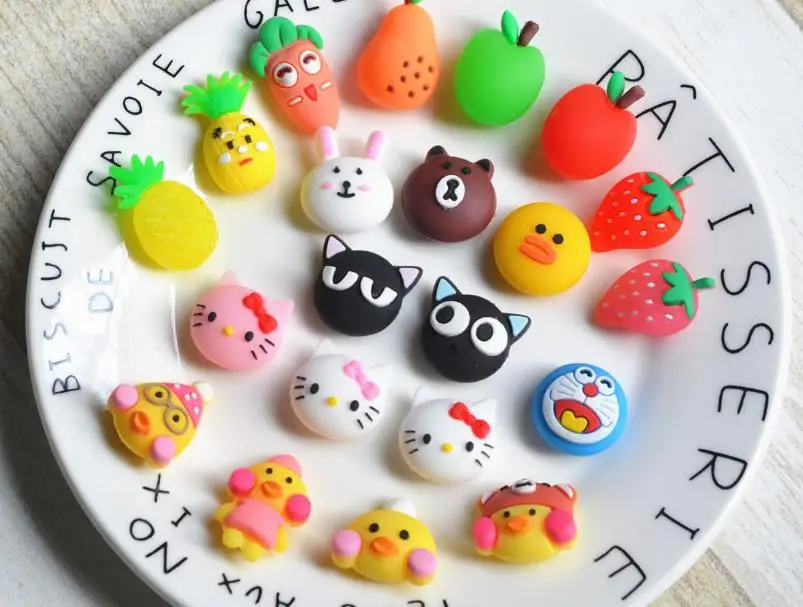 silicone cartoon accessories DIY fruit Animal Craft Scrapbook Buttons Crafts Decoration
silicone cartoon accessories DIY fruit Animal Craft Scrapbook Buttons Crafts Decoration