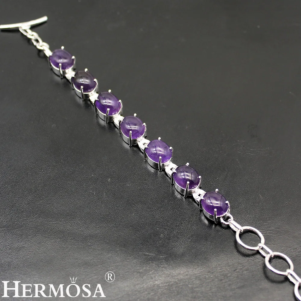 Hermosa Jewelry Natural Semi-Precious Stones 925 Sterling Silver Bracelets 8 inch Adjustable LM47
Hermosa Jewelry Natural Semi-Precious Stones 925 Sterling Silver Bracelets 8 inch Adjustable LM47