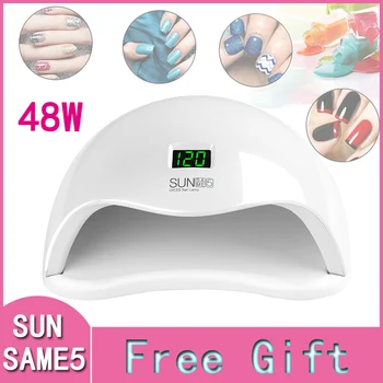 SUNSAME5 48W Nail Dryer For Nail LED UV Lamp Gel Polish Curing Light double light soure with Bottom
SUNSAME5 48W Nail Dryer For Nail LED UV Lamp Gel Polish Curing Light double light soure with Bottom