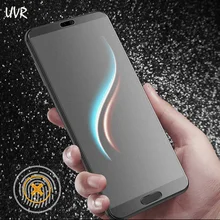 

UVR For Huawei Honor 10 Anti Fingerprints Matte Frosted Tempered Glass for Honor10 Anti Blue Light Ray Screen Protector Film