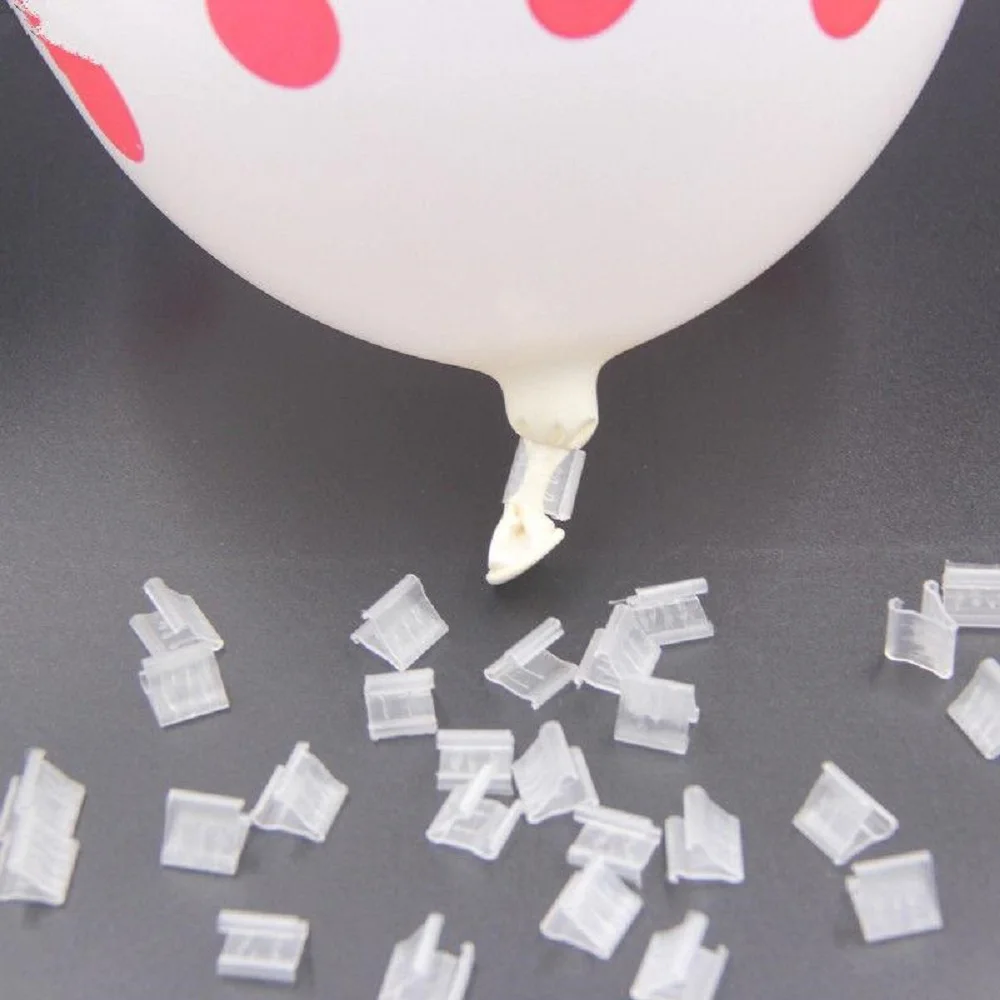 100pcs Balloon Clip Ties For Sealing Helium Gas Air Balloons Easy To Use Party Wedding Decoration Celebration Balloons Accessory
100pcs Balloon Clip Ties For Sealing Helium Gas Air Balloons Easy To Use Party Wedding Decoration Celebration Balloons Accessory