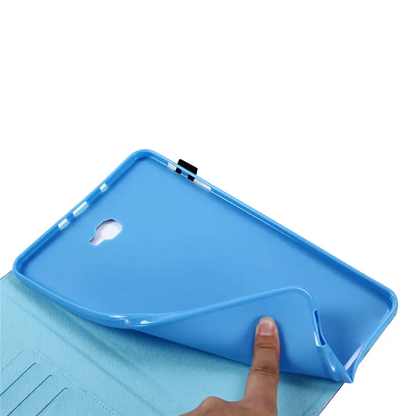 Чехол для планшета Samsung Galaxy Tab A A6 10 1 дюйма 2016 г. чехол смартфона T580 T585 T585N с