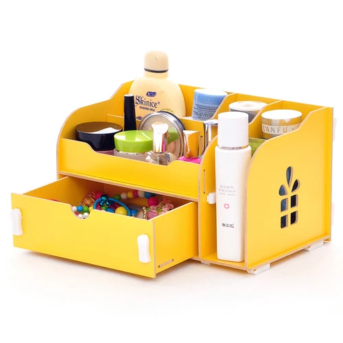 Multifunctional DIY open side window, big drawer, wooden storage box / Cosmetic Case 30*17*17cm
Multifunctional DIY open side window, big drawer, wooden storage box / Cosmetic Case 30*17*17cm