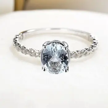 Art Nouveau Solid 14k White Gold Engagement Wedding Ring for Women 5X7MM Oval Natural Aquamarine Millgrain Ring Fine Jewelry
Art Nouveau Solid 14k White Gold Engagement Wedding Ring for Women 5X7MM Oval Natural Aquamarine Millgrain Ring Fine Jewelry