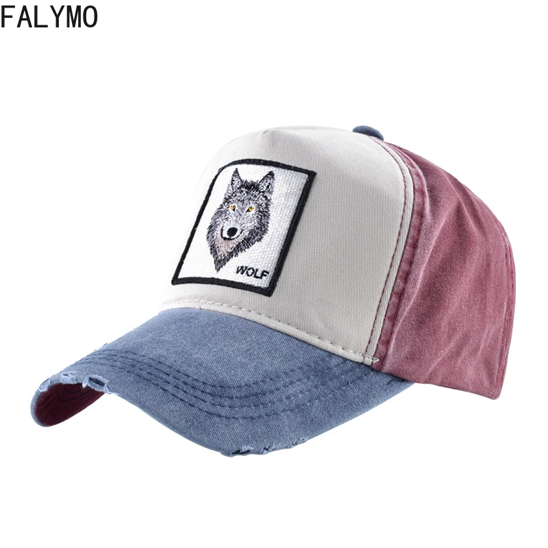 Baseball Cap Washed Cotton Wolf Embroidery Hats Animal Trucker Hat Snapback Snap Back Mesh Strapback Square Patch Hip Hop Caps
Baseball Cap Washed Cotton Wolf Embroidery Hats Animal Trucker Hat Snapback Snap Back Mesh Strapback Square Patch Hip Hop Caps