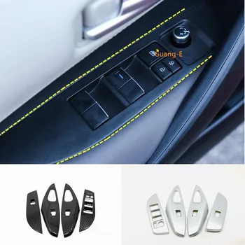 Car body door Window glass inner panel armrest lift switch button trim frame molding 4pcs For Toyota Corolla Altis 2019-2020
Car body door Window glass inner panel armrest lift switch button trim frame molding 4pcs For Toyota Corolla Altis 2019-2020
