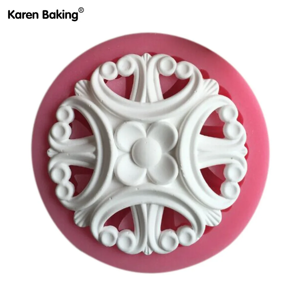 Beautiful And Fashion Flower Shape Lace Design Fondant Cake Molds Tools Soap Chocolate Mould Bake ware C500
Beautiful And Fashion Flower Shape Lace Design Fondant Cake Molds Tools Soap Chocolate Mould Bake ware C500
