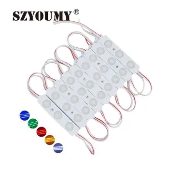 SZYOUMY M6 5730 High Quality Injection LED Module Lens DC12V Advertising Light LED Sign Shop Banner Brighter Waterproof
SZYOUMY M6 5730 High Quality Injection LED Module Lens DC12V Advertising Light LED Sign Shop Banner Brighter Waterproof