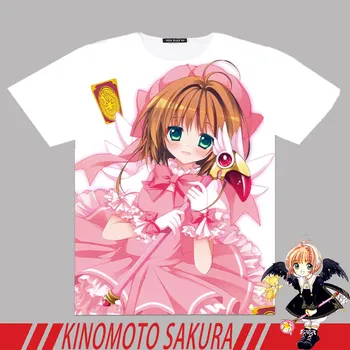 New Men Women t shirt Japanese Anime Card Captor Sakura KINOMOTO SAKURA Cosplay Full Graphic T-shirts Print Tops Short Sleeve
New Men Women t shirt Japanese Anime Card Captor Sakura KINOMOTO SAKURA Cosplay Full Graphic T-shirts Print Tops Short Sleeve