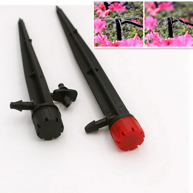 50pcs/pack Micro Sprayer Drip Irrigation Adjustable Emitters Stake Water Drip Irrigation Watering & Irrigation Systems N112
50pcs/pack Micro Sprayer Drip Irrigation Adjustable Emitters Stake Water Drip Irrigation Watering & Irrigation Systems N112