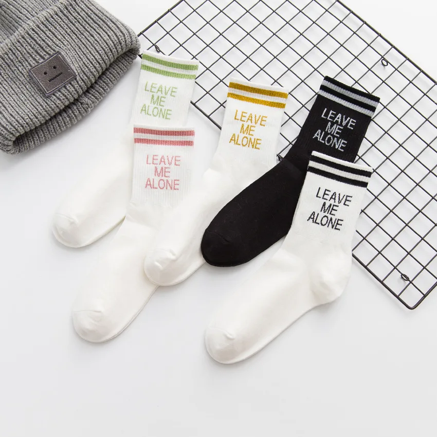 Spring and autumn funny socks ladies cotton cartoon cute socks long letter Harajuku socks ladies thick white warm flash letters
Spring and autumn funny socks ladies cotton cartoon cute socks long letter Harajuku socks ladies thick white warm flash letters