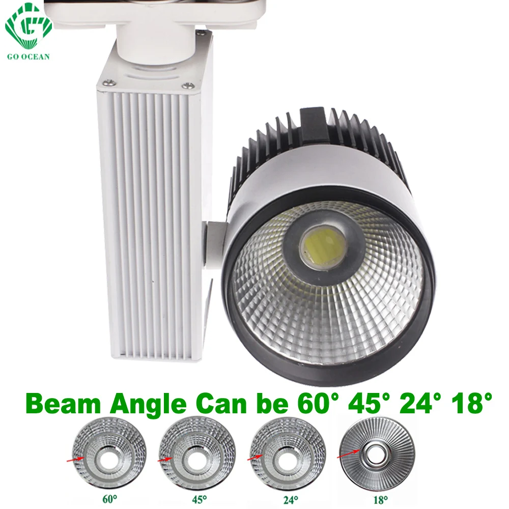 GO OCEAN Track Light Spot Shoe Shop Aluminum Kitchen LED Track Lights Rail Lighting Gallery Industrial Track Lamp (12)