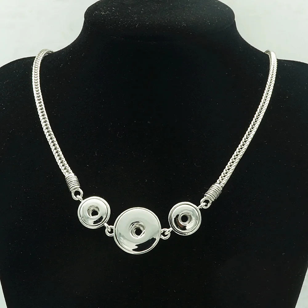 Fashion simple 3buttons snap necklace 60cm fit 12MM/18MM snap buttons jewelry wholesale DJ0085
Fashion simple 3buttons snap necklace 60cm fit 12MM/18MM snap buttons jewelry wholesale DJ0085