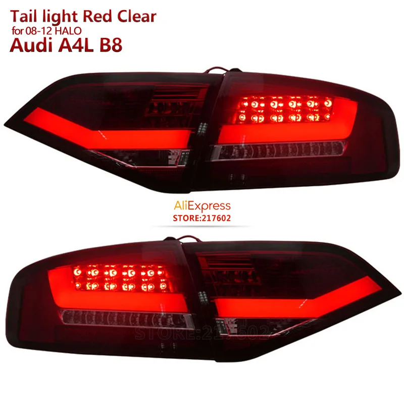 Top quality for Audi A4 A4L A4L B8 LED Tail lights 2008 to 2012 year replacement for Halo models Red housing LED Turn light
Top quality for Audi A4 A4L A4L B8 LED Tail lights 2008 to 2012 year replacement for Halo models Red housing LED Turn light