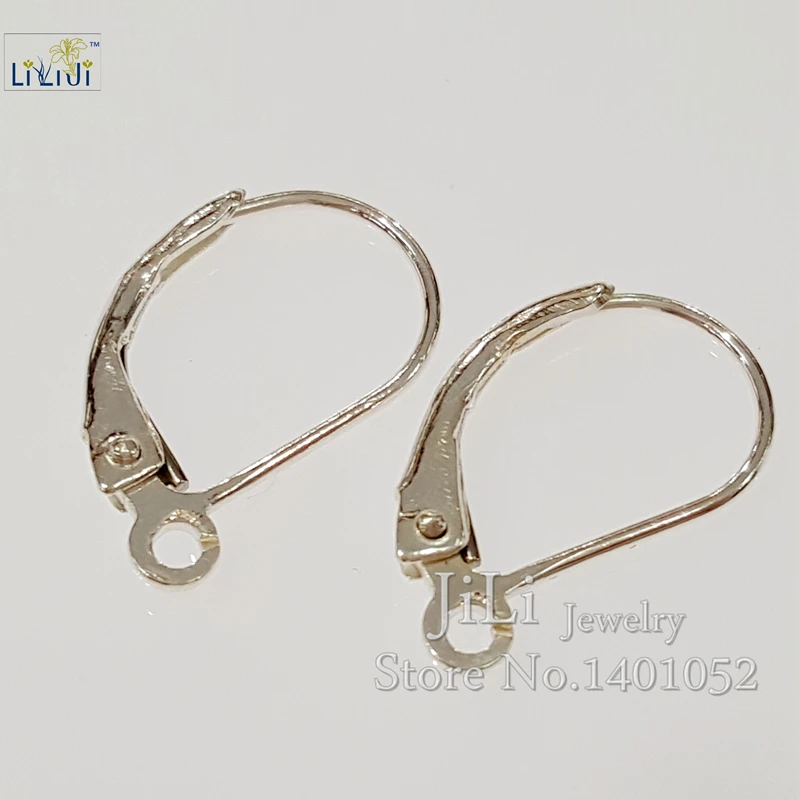 LiiJi Unique 925 Sterling Silver Earring Hook Jewelry Findings Accessories Part Components
LiiJi Unique 925 Sterling Silver Earring Hook Jewelry Findings Accessories Part Components