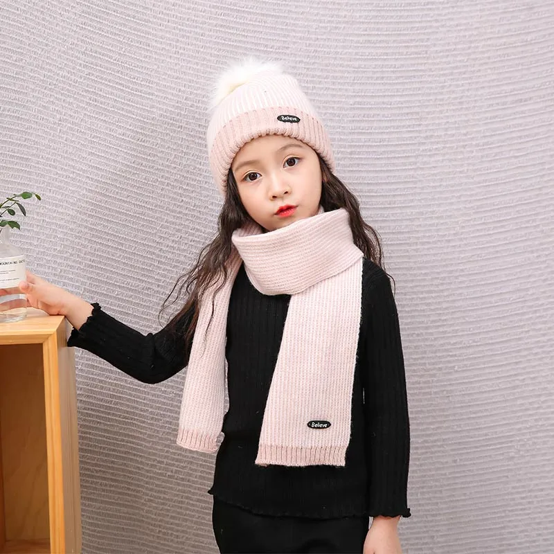 Children Kids Hat Cap Scarf Set Keep Warm Fashion Stripe Breathable For Winter WF 668
Children Kids Hat Cap Scarf Set Keep Warm Fashion Stripe Breathable For Winter WF 668