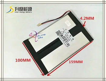 3.7V 8000mAH SD42100159 ( polymer lithium ion / Li-ion battery ) for tablet pc;POWER BANK
3.7V 8000mAH SD42100159 ( polymer lithium ion / Li-ion battery ) for tablet pc;POWER BANK