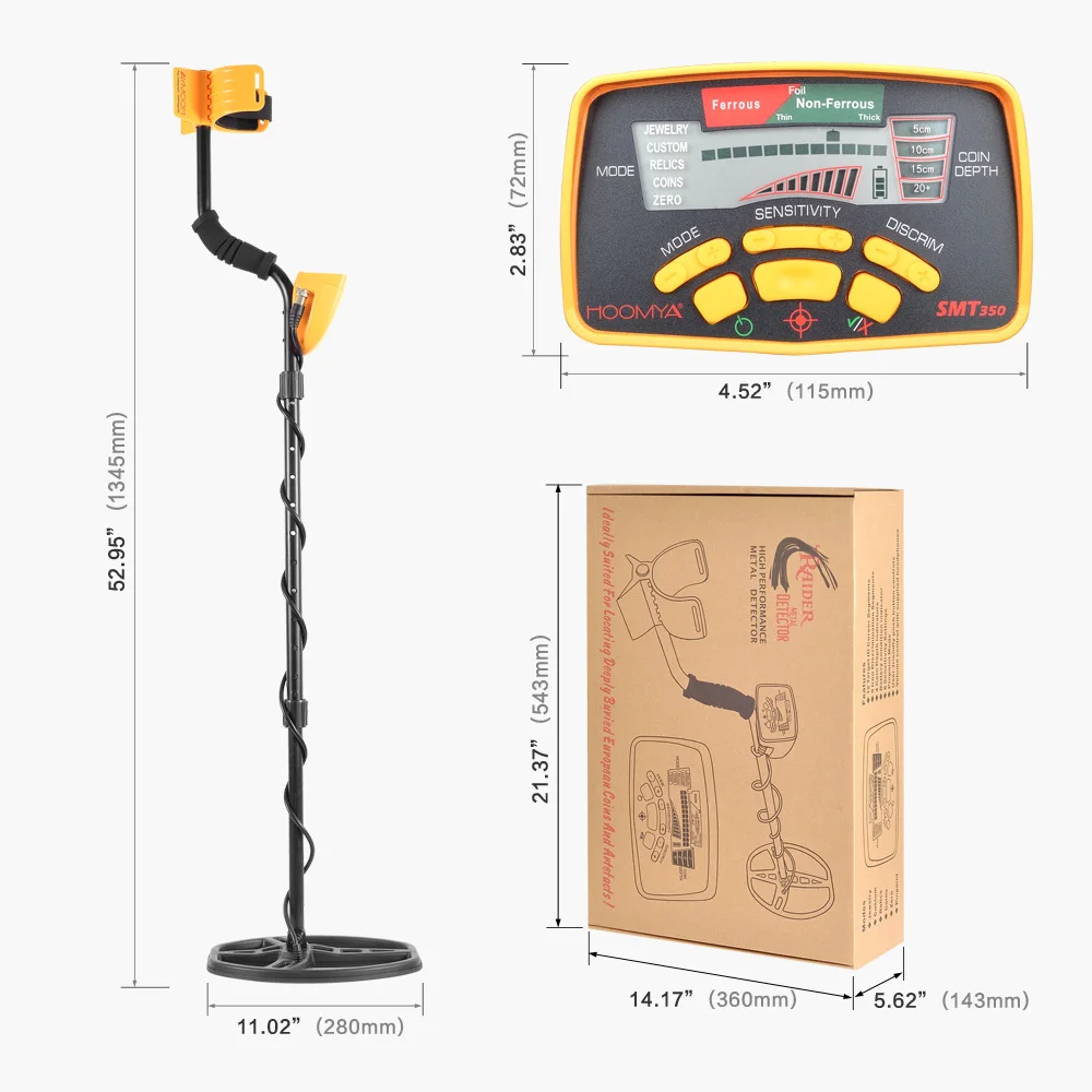 Professional MD6350 Gold Digger Treasure Hunter High Performance Underground Metal Detector Pinpointer LCD Display Detecting
Professional MD6350 Gold Digger Treasure Hunter High Performance Underground Metal Detector Pinpointer LCD Display Detecting