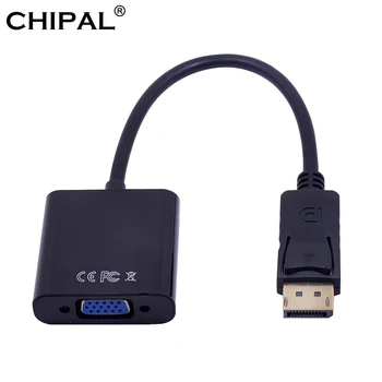 CHIPAL 1000pcs DisplayPort DP To VGA Adapter Cable Professional For MacBook Air Pro iMac Mac Mini Thunderbolt
CHIPAL 1000pcs DisplayPort DP To VGA Adapter Cable Professional For MacBook Air Pro iMac Mac Mini Thunderbolt