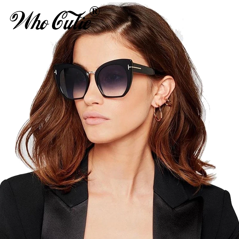 WHO CUTIE 2018 Half Frame Tom Rimless Sunglasses Women Men Brand Designer Female Oversized Square Sun Glasses CE Shades OM694
WHO CUTIE 2018 Half Frame Tom Rimless Sunglasses Women Men Brand Designer Female Oversized Square Sun Glasses CE Shades OM694